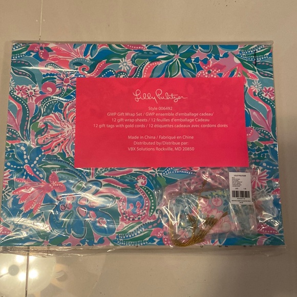 Lilly Pulitzer Holiday Lilly Pulitzer Gift Wrap Set Poshmark